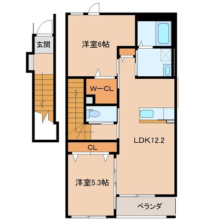 ラピュタパークの物件間取画像